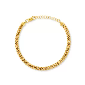 23K Gold Miami Cuban Bracelet (5MM)