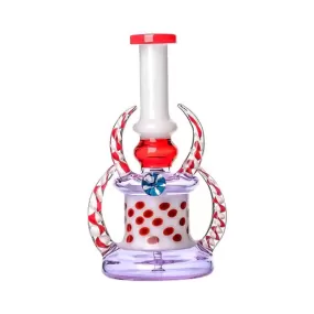 Heady Glass Dab Rig With Horns