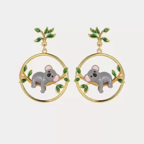 Koala Earrings