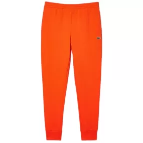 Lacoste Slim Fit Organic Cotton Fleece Sweatpants (Orange) XH9624-51