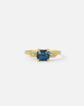 Lin Ring / Blue Purple Sapphire