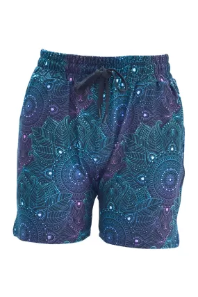 Midnight Mandala Jogger Shorts