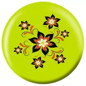 OnTheBallBowling Valentina Georgieva Design Flowers Bowling Ball