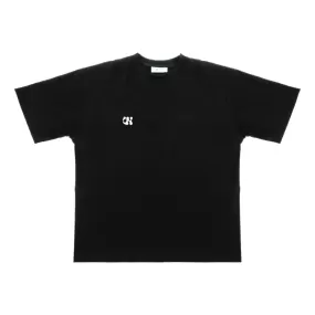 UNTITLED 003 [UN] LOGO T-SHIRT-BLACK