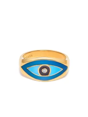 Women's Large Evil Eye Ring