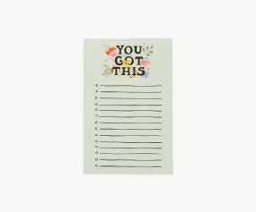 You Got This Notepad